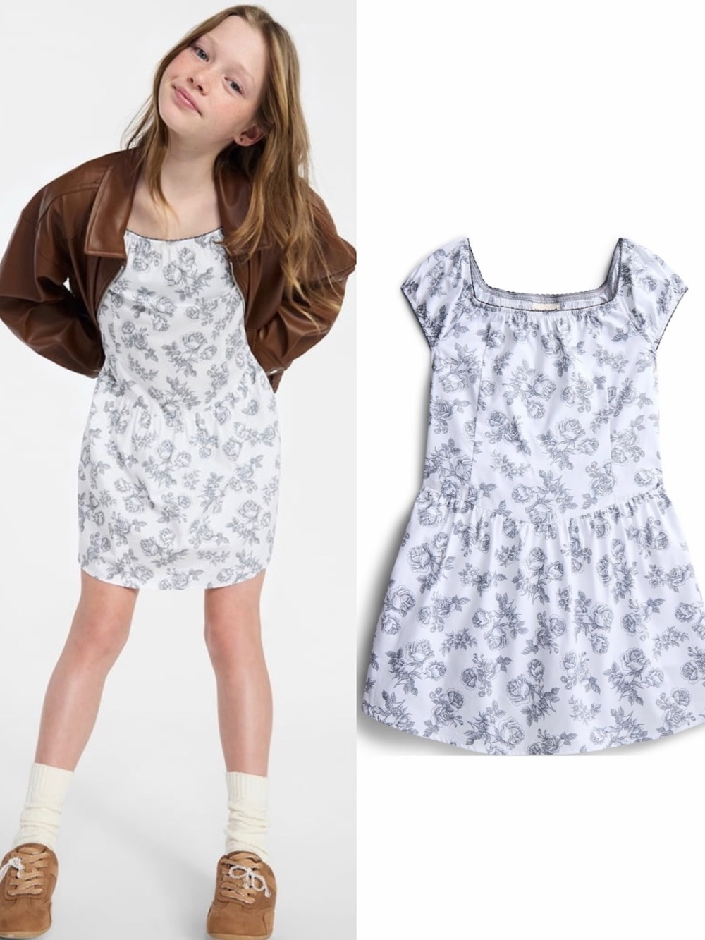 NWT Weekend Academy Girls' Cotton Corset Dress, size xl 14-16 Cottagecore